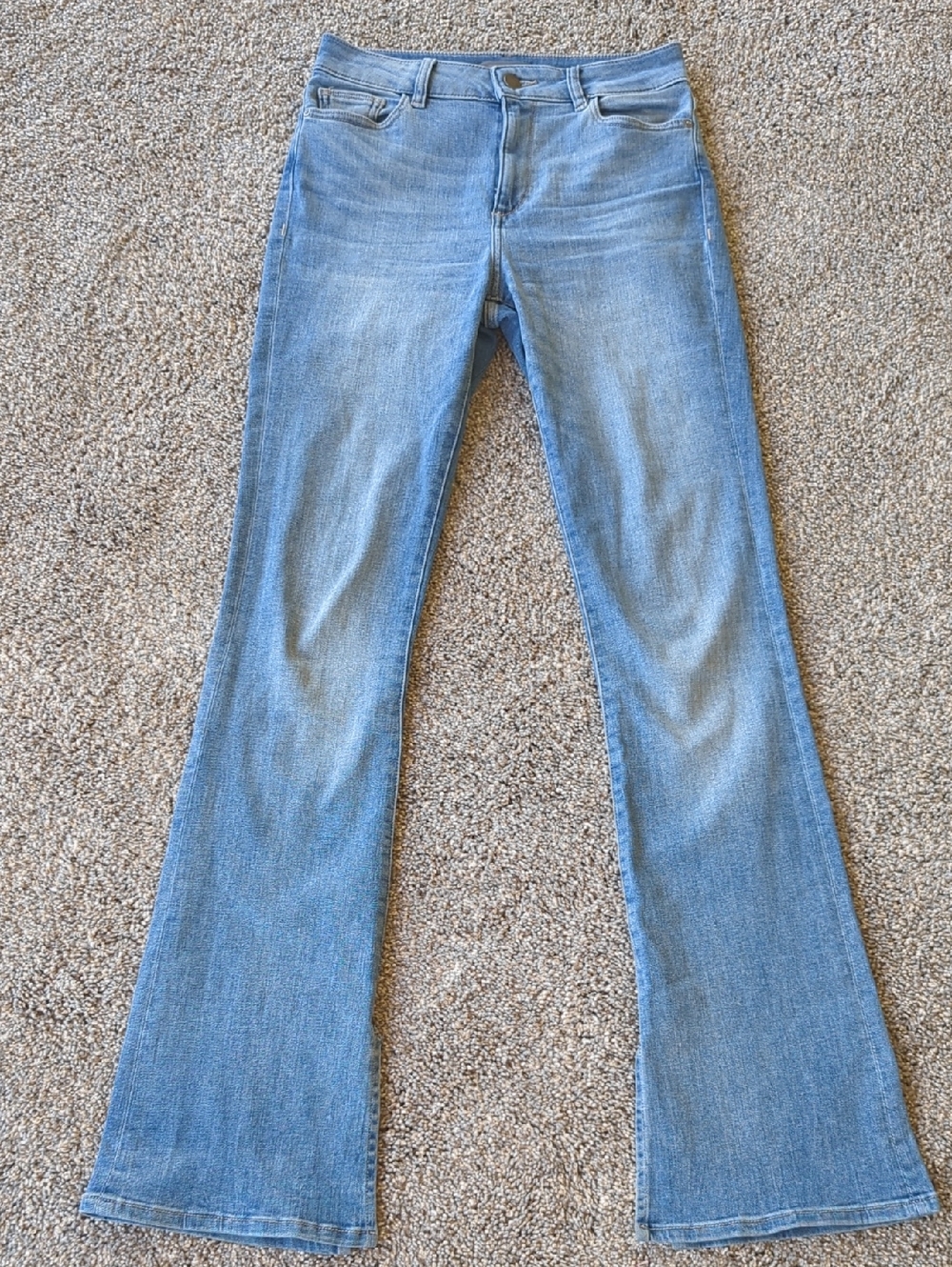 DL1961 Bridget Split Boot cut Jeans - Ares 26